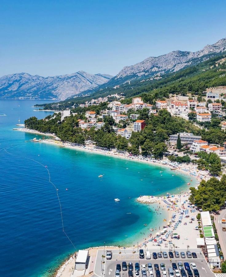 Villa Ruza 30M From The Beach Baška Voda Eksteriør billede