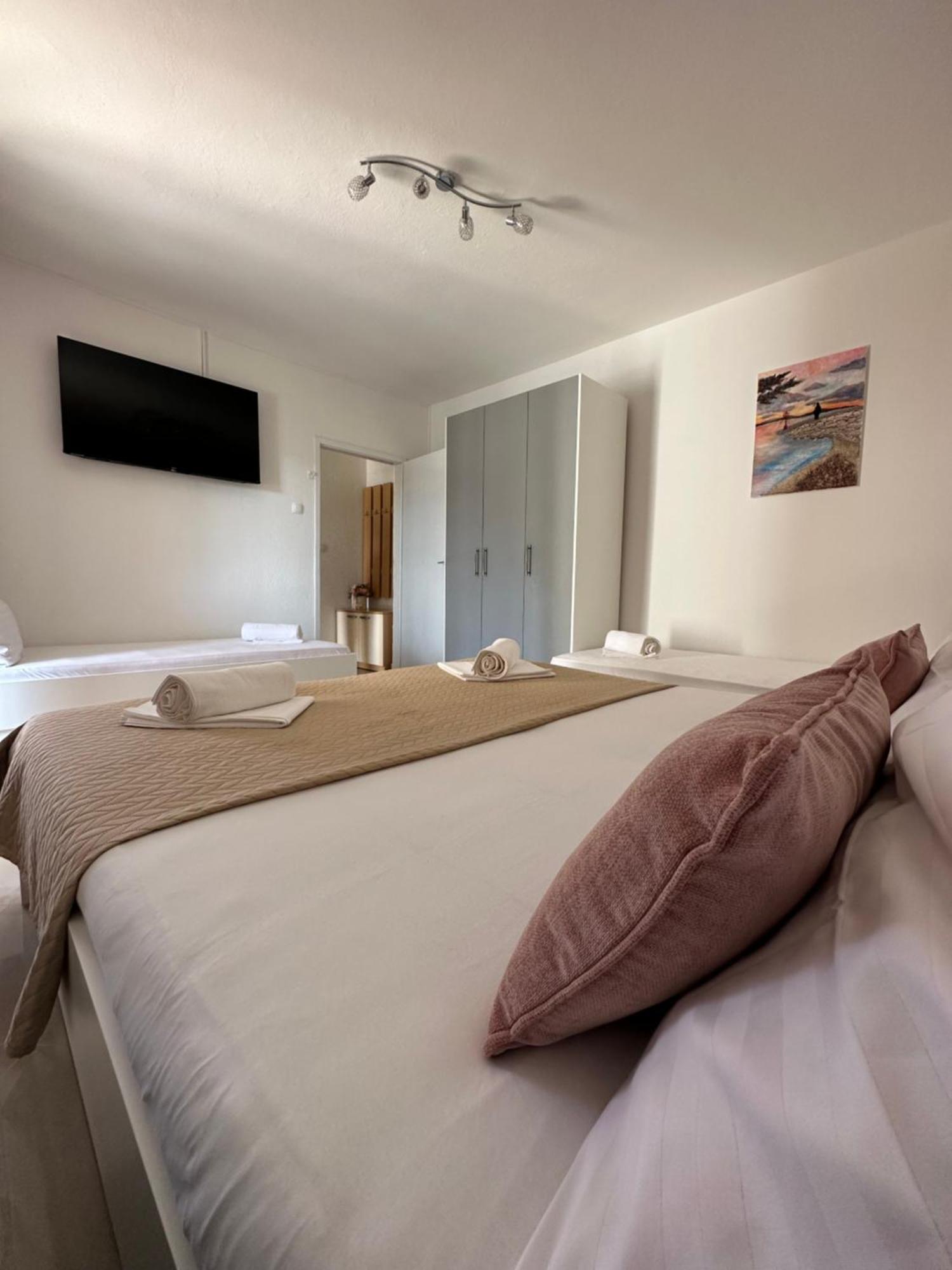 Villa Ruza 30M From The Beach Baška Voda Værelse billede